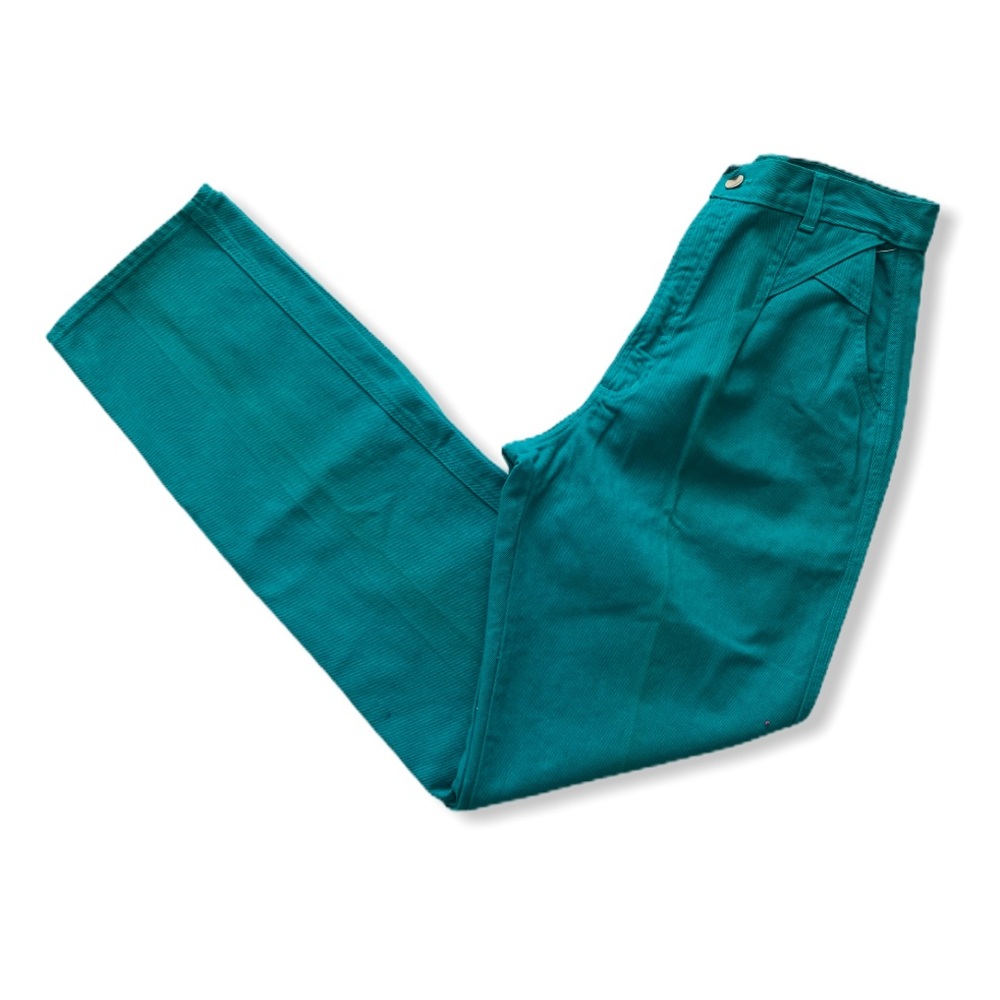 Vintage Cross J Jeans Green Mom High Waist Jeans